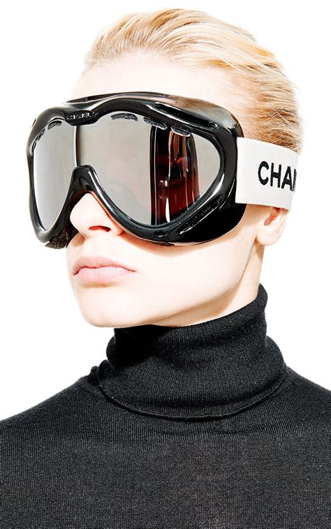 vintage chanel ski goggles